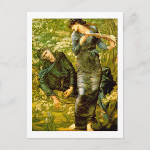 Beguiling of Merlin - Edward Burne-Jones Postcard