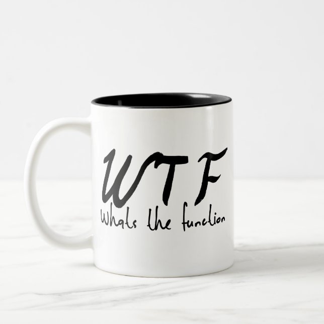 Behavior Analyst Two-Tone Coffee Mug (Left)