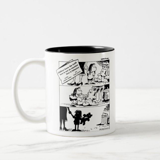 Behavior Is The Truth Coffee Mug (Left)