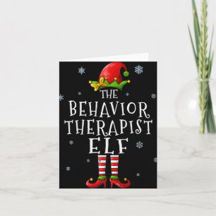 Behavior Therast Elf Xmas Groupe Matching Chris T Card