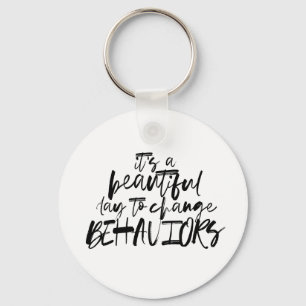 Behaviour Analyst, BCBA, RBT, Behaviorist, ABA  Keychain