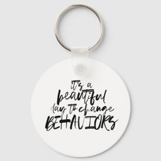 Behaviour Analyst, BCBA, RBT, Behaviorist, ABA  Keychain