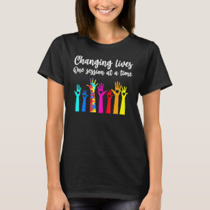 Behaviour Analyst for ABA Therapist Technician RBT T-Shirt