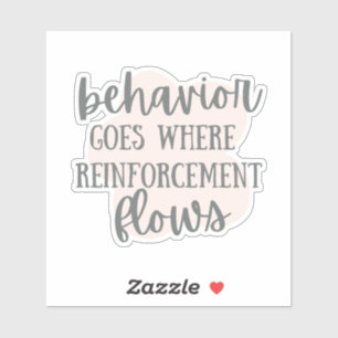 Behaviour Goes Where Reinforcement Flows, ABA gift