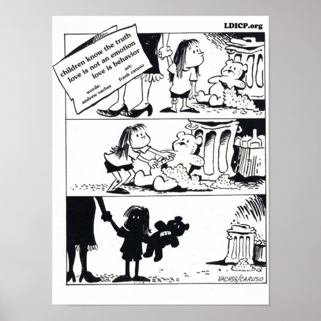 Behaviour Is the Truth 12 x 16 Poster (Front)