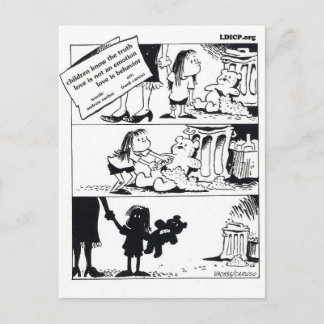 Behaviour Is The Truth Postcard