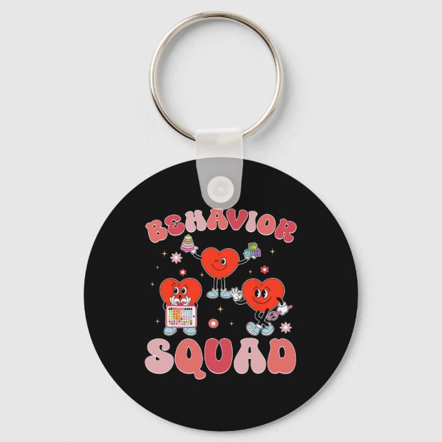 Behaviour Squad Aby Therapist Valentine Behavioura Keychain (Front)
