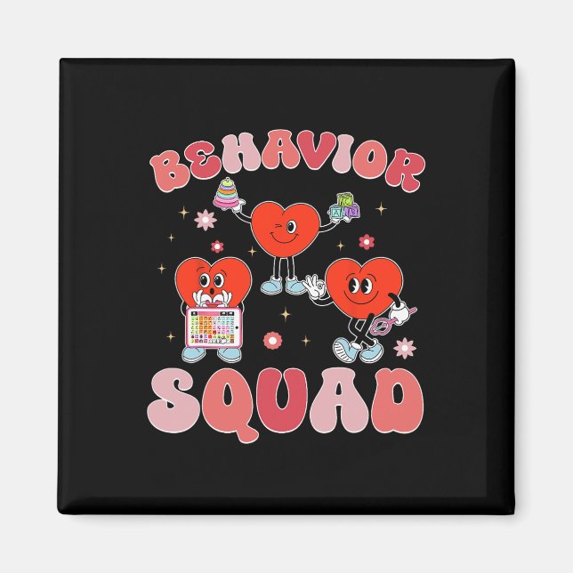 Behaviour Squad Aby Therapist Valentine Behavioura Magnet (Front)
