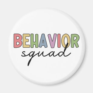 Behaviour Squad Behaviour Therapist ABA Therapis Magnet