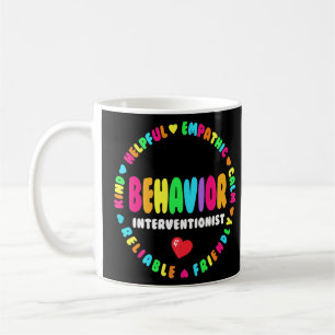 Behavioural Analyst Behaviour Interventionist Squa Coffee Mug