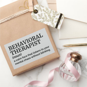 Behavioural Therapist Humour – Funny Definition Sticker