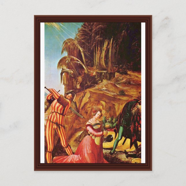 Beheading Of St. Catherine By Altdorfer, Albrecht Postcard (Front)