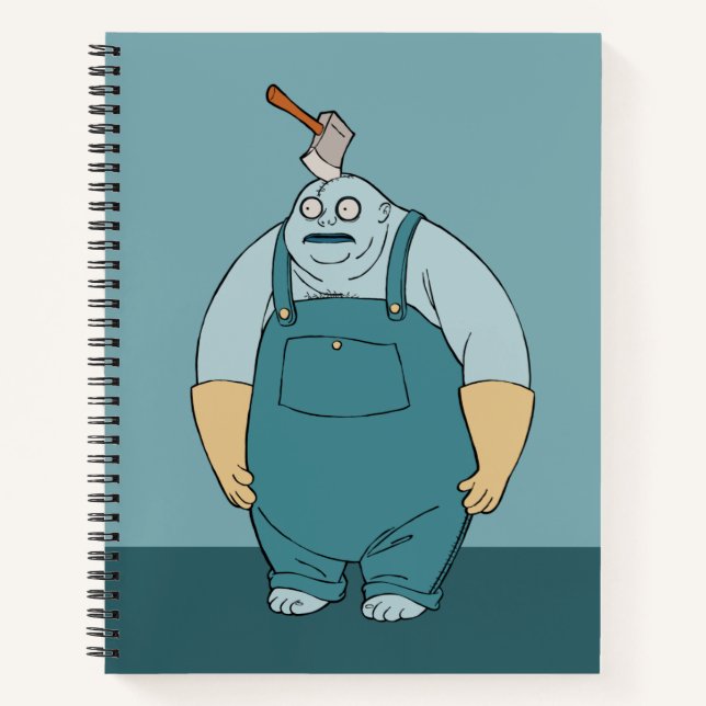 Behemoth Axe Head Notebook (Front)