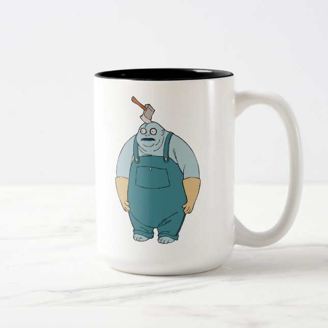 Behemoth Axe Head Two-Tone Coffee Mug (Right)