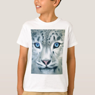 Behind Blue Eyes - Snow Leopard T-Shirt