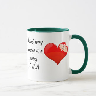 Behind every bandage mug