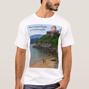 Behind every great Daughter is a truly amazing Dad T-Shirt