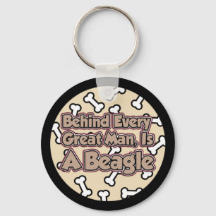 Behind Every Man Keychain
