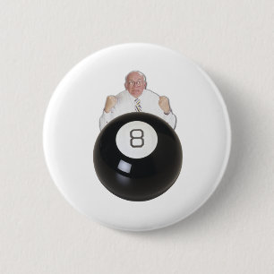 Behind the 8 Ball 2 Inch Round Button