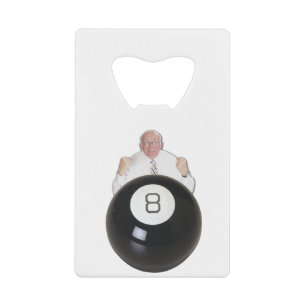 Behind the 8 Ball Credit Card Bottle Opener