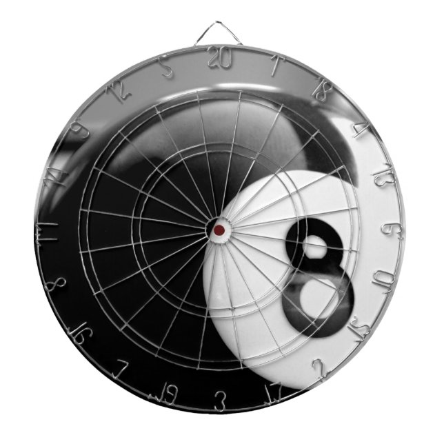 Behind the 8-Ball, Eight Ball Dartboard (Front)