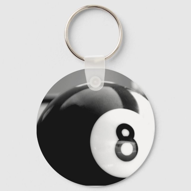 Behind the 8-Ball, Eight Ball Keychain (Front)