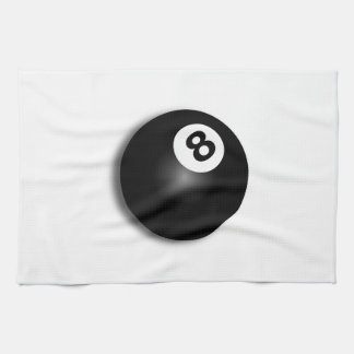 Behind The Eight Ball! Kitchen Towel