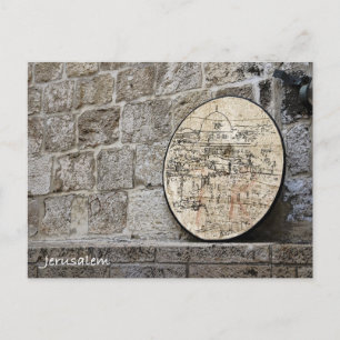 Behind the walls postcard