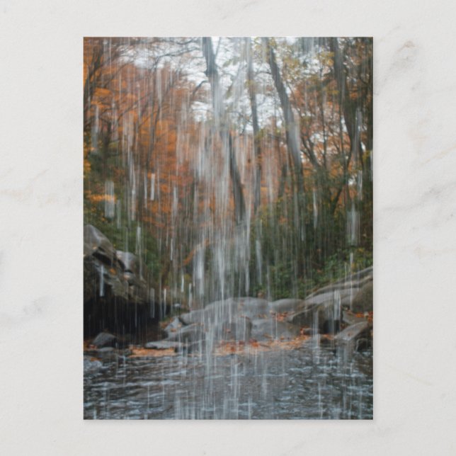 Behind the Watefall Postcard (Front)