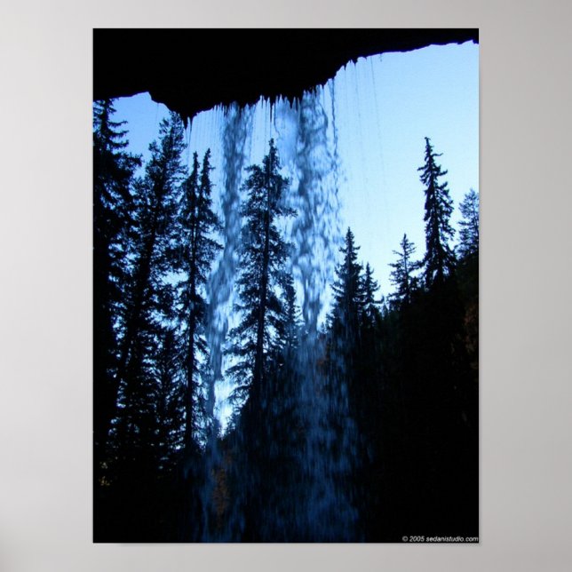 Behind the Waterfall Poster (Front)