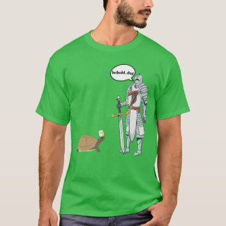 Behold Dog Funnyurtle Wearing A Priest Hat Hilario T-Shirt