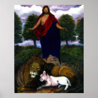 Behold! I Come Quickly! Jesus, Lion and Lamb