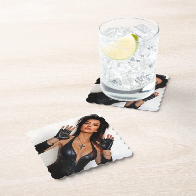 Behold paper coaster (Insitu)