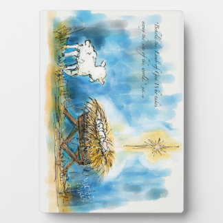 Behold the Lamb Decor Plaque