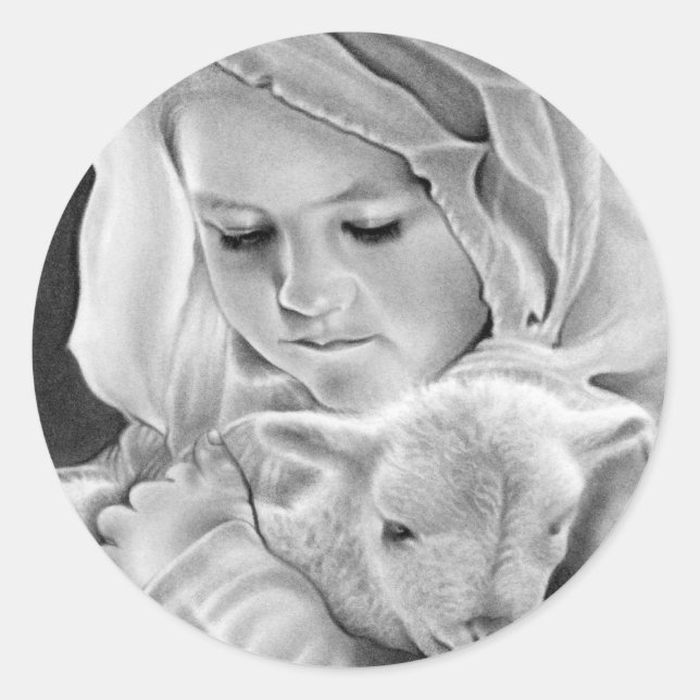 Behold The Lamb Of God Sticker (Front)