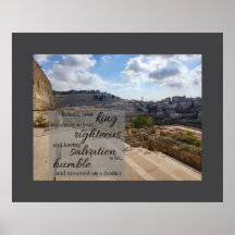 Behold your King Poster