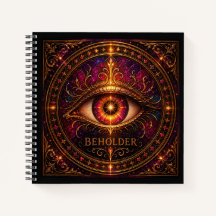 Beholder Square Notebook