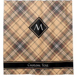 Beige and Brown Tartan