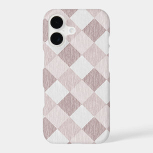 Beige and Grey Geometric Patchwork Pattern Oblique