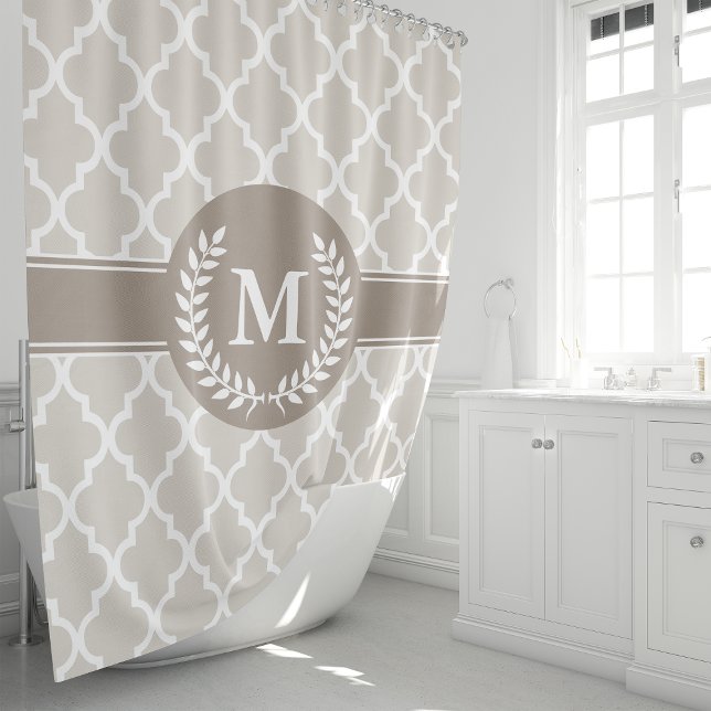 Beige and Mocha Moroccan Monogrammed (Creator Uploaded)