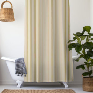 Beige and tan vertical stripes