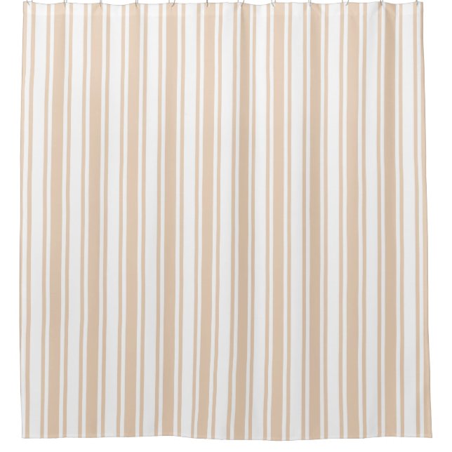 Beige and white candy stripes (Front)