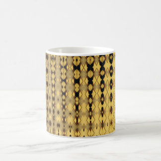 Beige & brown backgammon design- cup