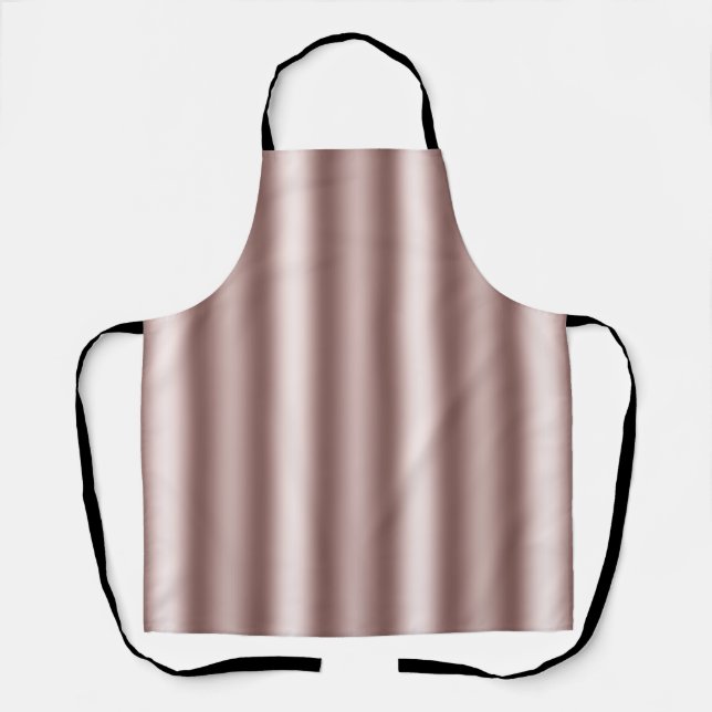 Beige Brown Blurred vertical stripes for curtain Apron (Front)