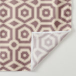beige brown geometric pattern art deco tapestry<br><div class="desc">beige brown geometric pattern art deco</div>