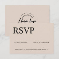 Beige Business event Logo Reserved seats