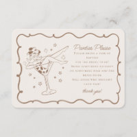 Beige Cocktails and Cowgirls Panties Please Insert