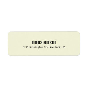 Beige Color Modern Simple Professional