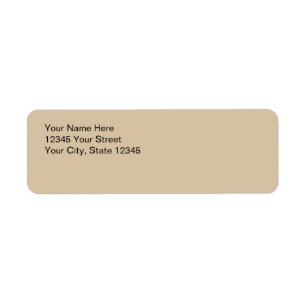 Beige de Terre Simple Minimal