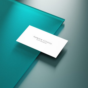 Beige Elegant Plant Shadow Fashion  Business Card